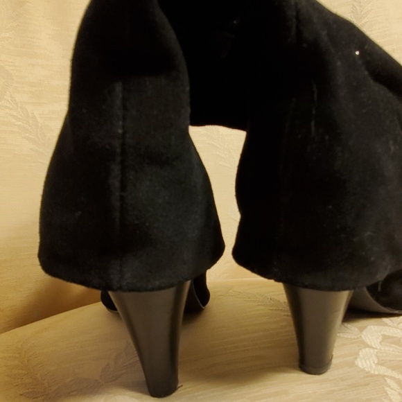Steve Madden Suede Foldover Boots - Picture 4 of 5